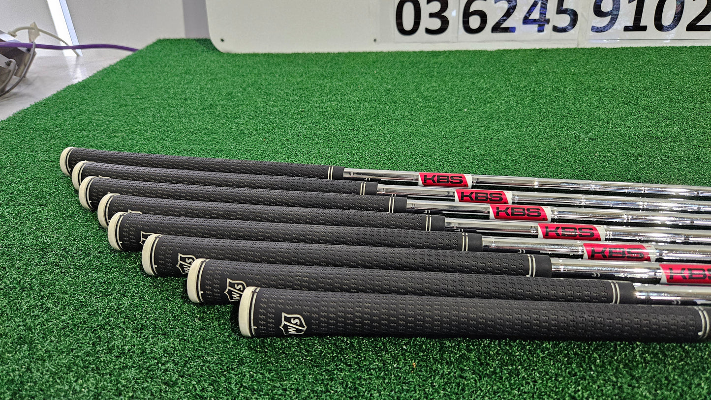 Wilson Staff D7 irons.
