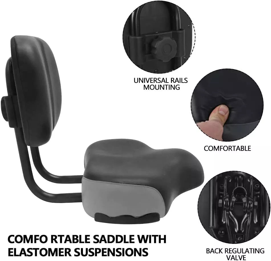 Bike/Scooter Seat with back rest