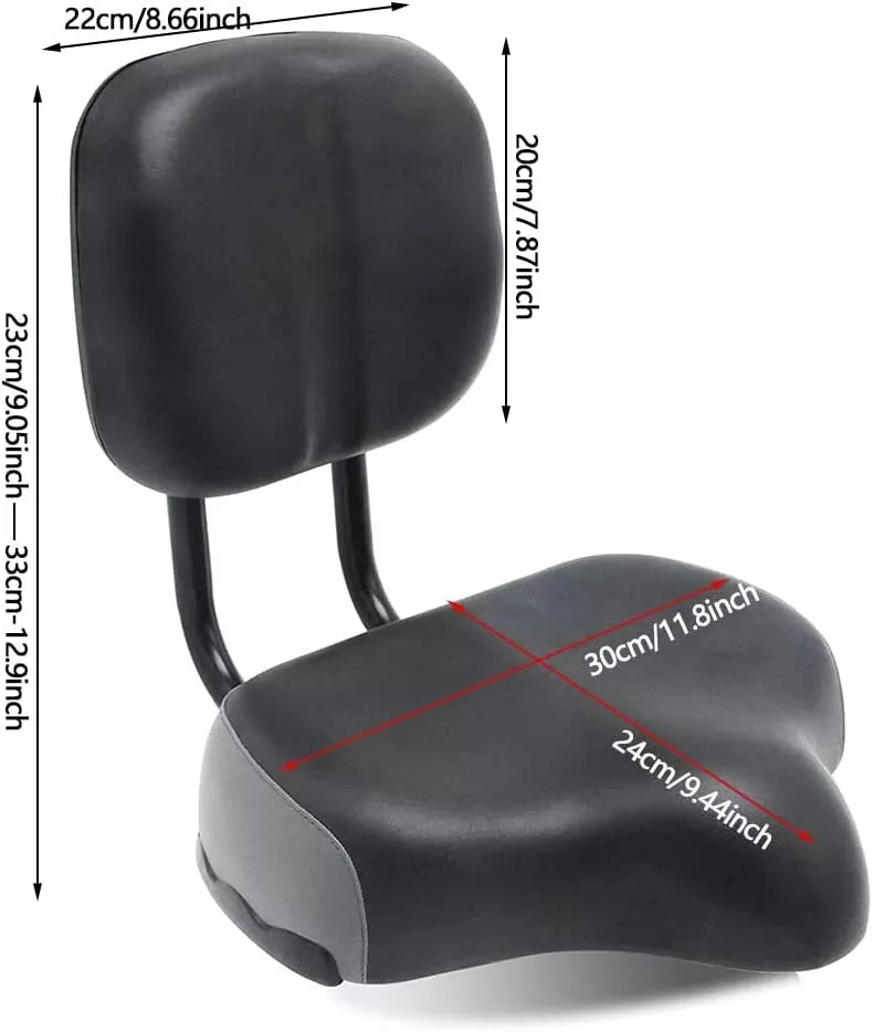 Bike/Scooter Seat with back rest