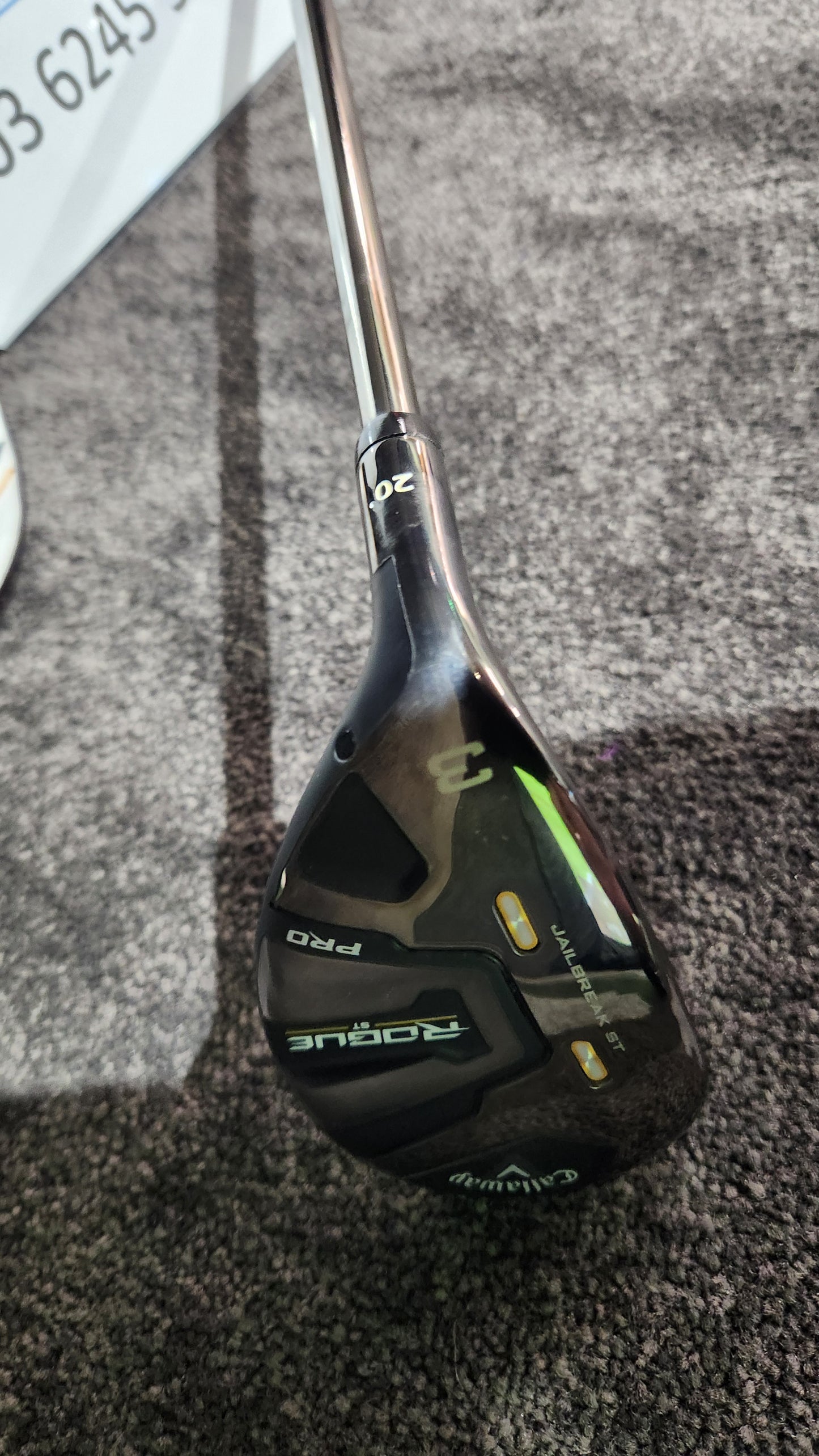 Callaway Lefty Rogue ST Pro 3 Hybrid - Stiff Flex