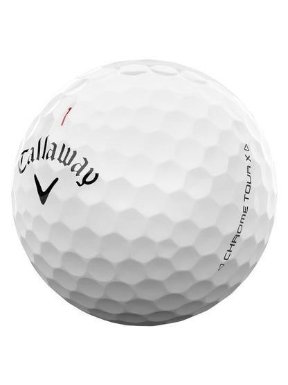 Callaway 2024 Chrome Tour 12pk - White