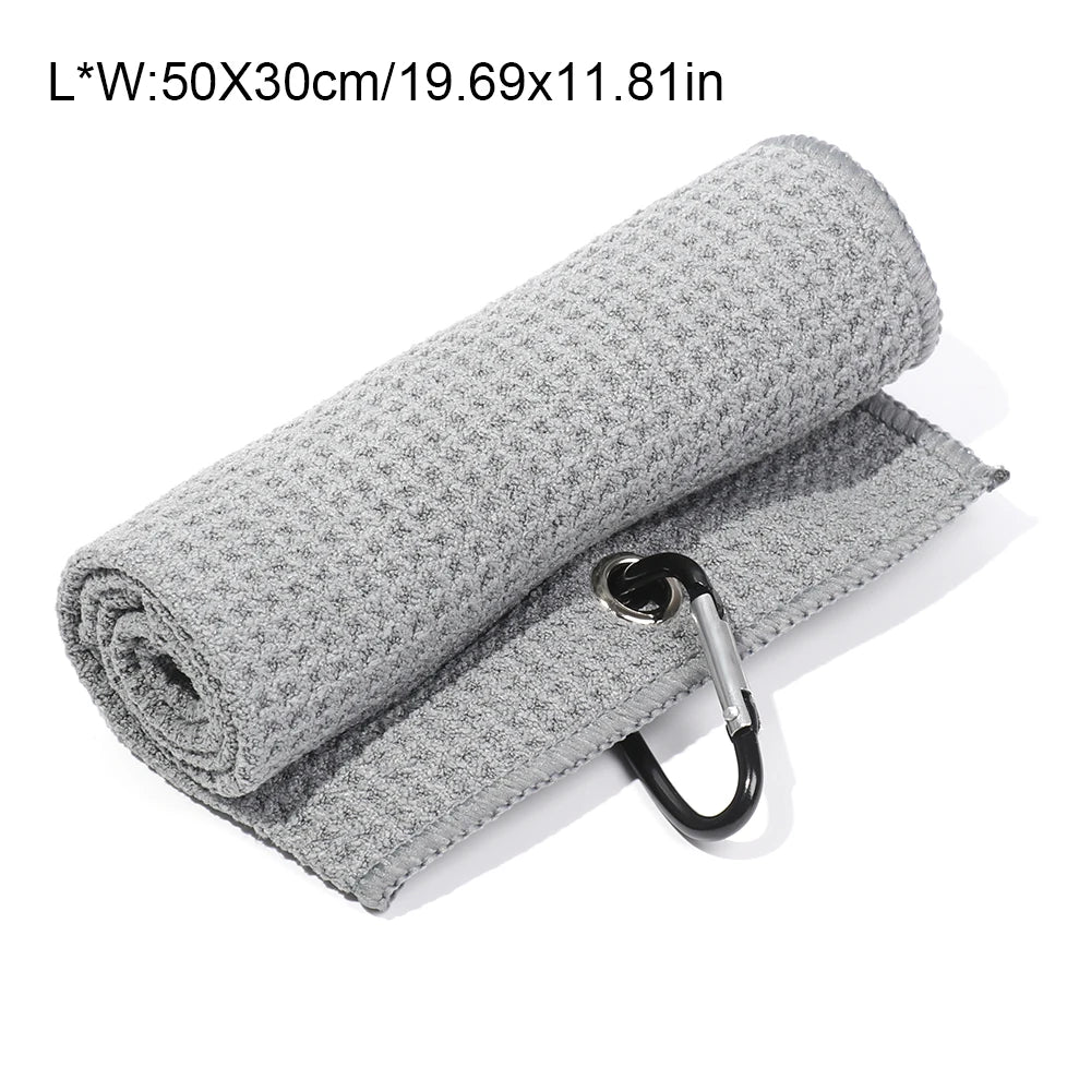 Golf Towel Cotton with Carabiner