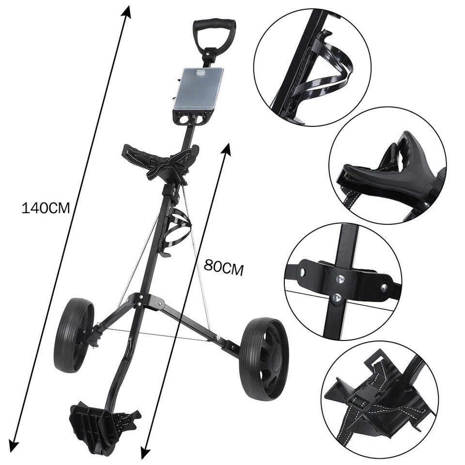 Golf Buggy - 2 Wheel Foldable