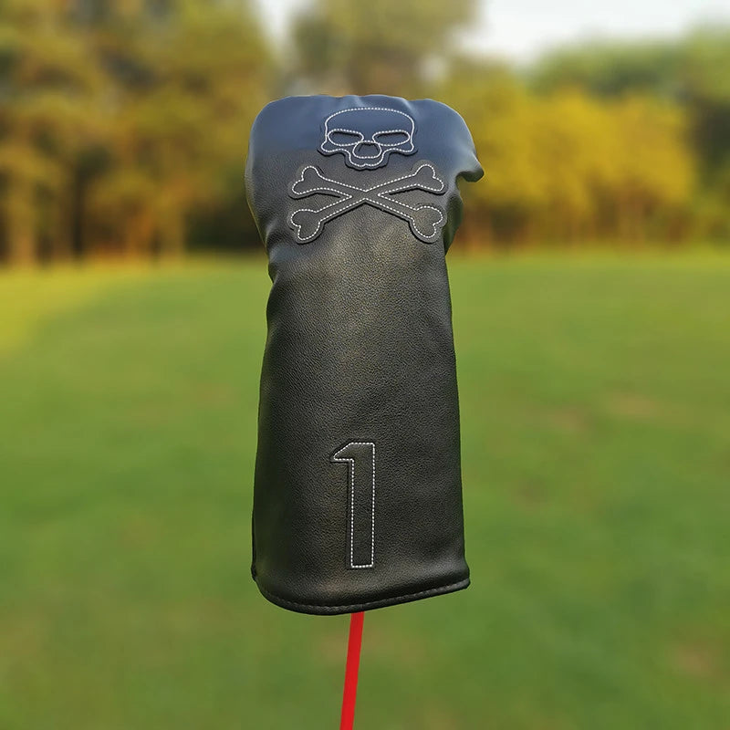 Skull & Crossbones Driver Head Cover