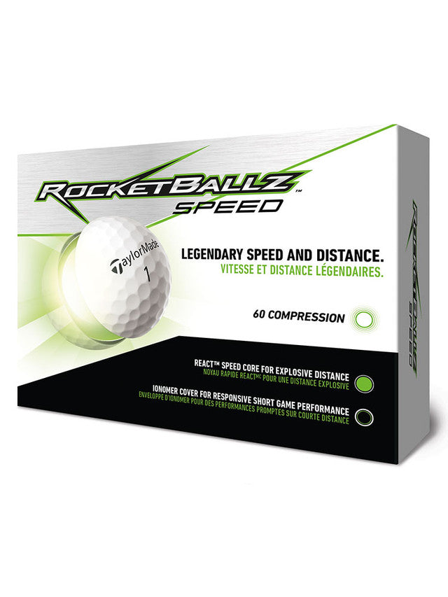 TaylorMade RocketBallz Speed 12pk - White