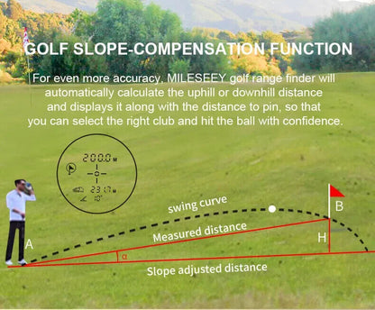 Mileseey PF2E Golf Laser Rangefinder