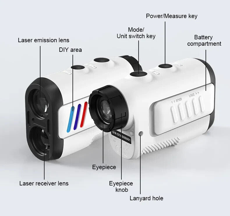 Mileseey PF2E Golf Laser Rangefinder