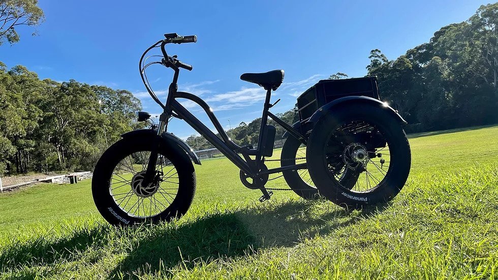 KST Electric Trike Bike Fat Tire 48V12AH