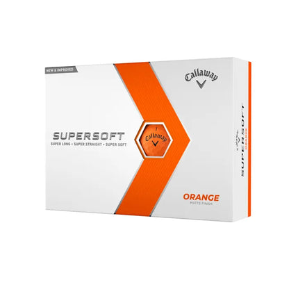 Callaway 2023 Supersoft 12pk - Orange