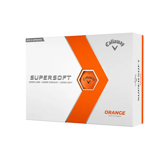 Callaway 2023 Supersoft 12pk - Orange