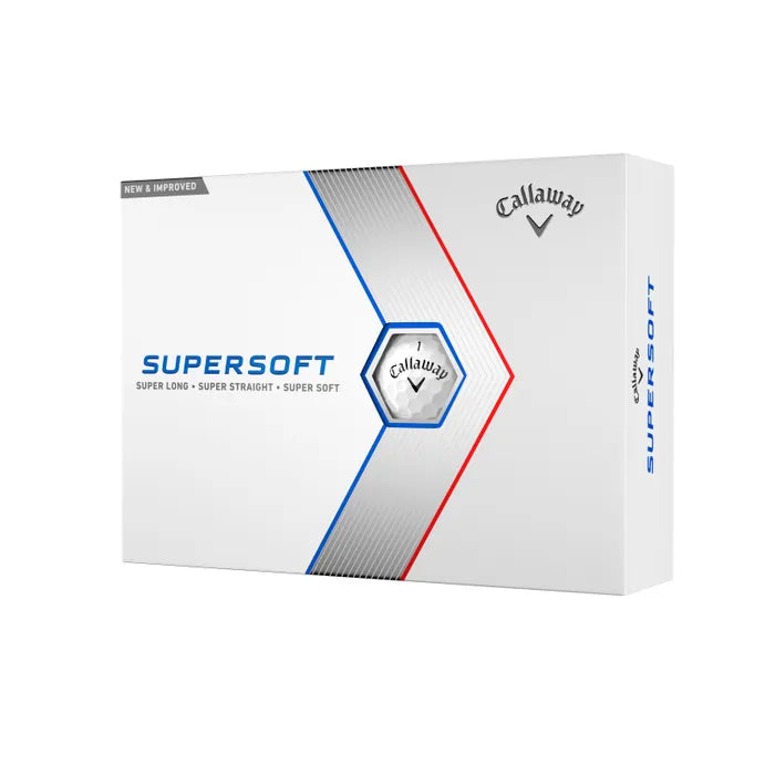 Callaway 2023 Supersoft 12pk - White